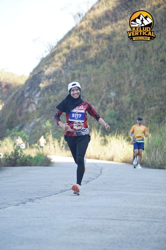 Race photo from Kelud Vertical Challenge 2024