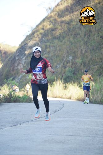 Race photo from Kelud Vertical Challenge 2024
