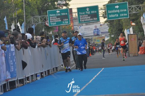 Race photo from Jabar Run 10K 2024