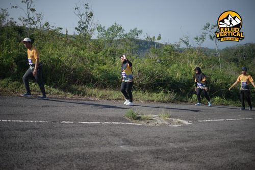 Race photo from Kelud Vertical Challenge 2024