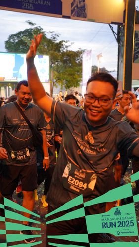 Race photo from Mangkunegaran Run 2025