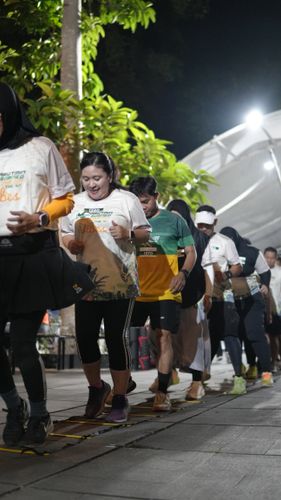 Race photo from ISC - Arutmin Borneo Run 