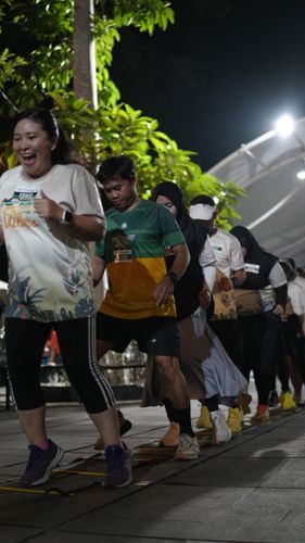 Race photo from ISC - Arutmin Borneo Run 