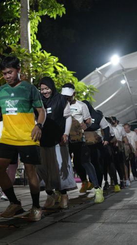 Race photo from ISC - Arutmin Borneo Run 