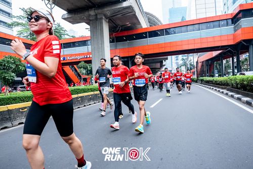 Race photo from ONE RUN 10K 2025