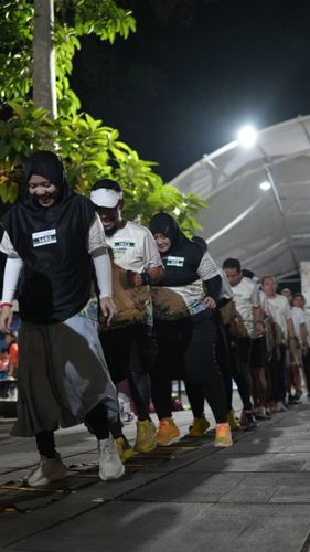 Race photo from ISC - Arutmin Borneo Run 