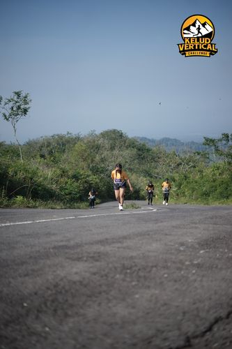 Race photo from Kelud Vertical Challenge 2024