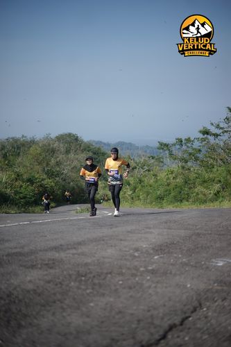 Race photo from Kelud Vertical Challenge 2024