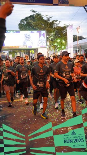 Race photo from Mangkunegaran Run 2025