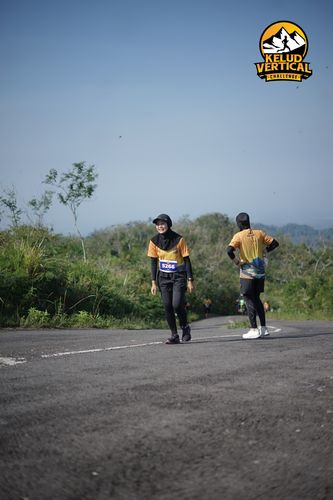Race photo from Kelud Vertical Challenge 2024