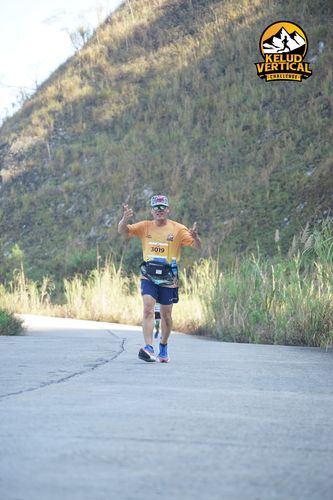 Race photo from Kelud Vertical Challenge 2024