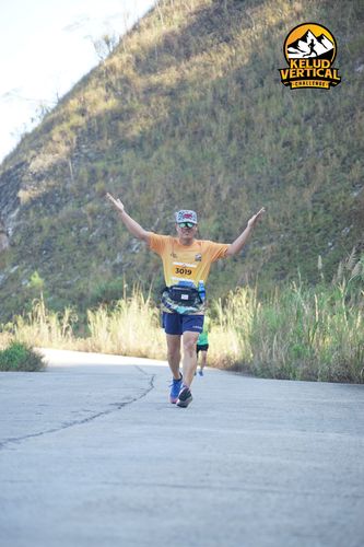 Race photo from Kelud Vertical Challenge 2024