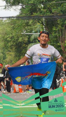 Race photo from Mangkunegaran Run 2025