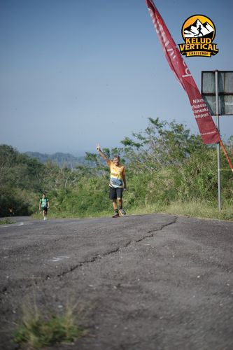 Race photo from Kelud Vertical Challenge 2024