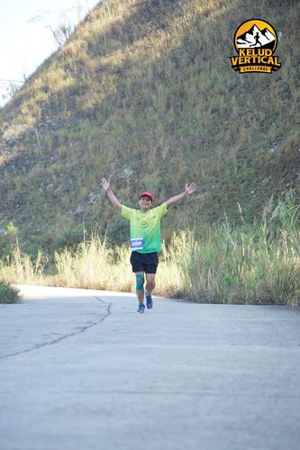 Race photo from Kelud Vertical Challenge 2024