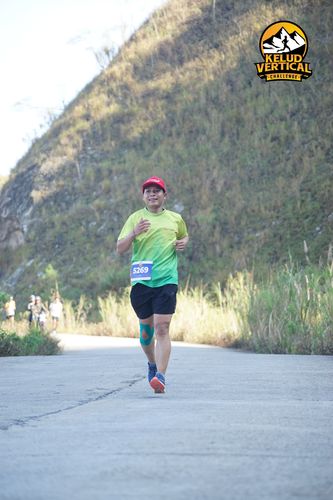 Race photo from Kelud Vertical Challenge 2024