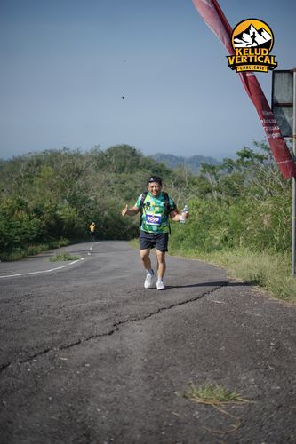 Race photo from Kelud Vertical Challenge 2024