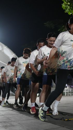 Race photo from ISC - Arutmin Borneo Run 