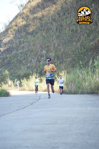 Race photo from Kelud Vertical Challenge 2024