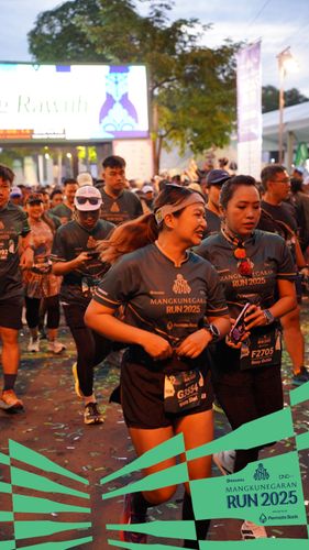 Race photo from Mangkunegaran Run 2025