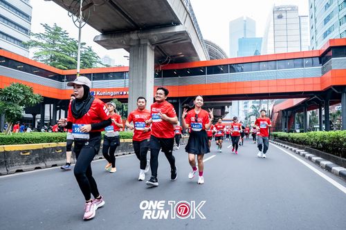 Race photo from ONE RUN 10K 2025