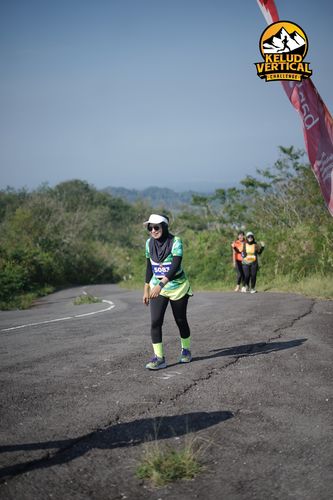 Race photo from Kelud Vertical Challenge 2024
