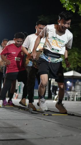 Race photo from ISC - Arutmin Borneo Run 