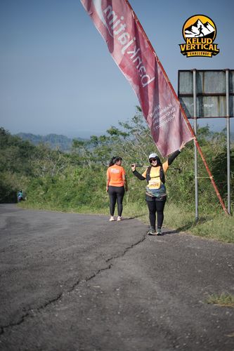 Race photo from Kelud Vertical Challenge 2024