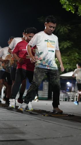 Race photo from ISC - Arutmin Borneo Run 
