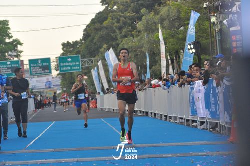 Race photo from Jabar Run 10K 2024