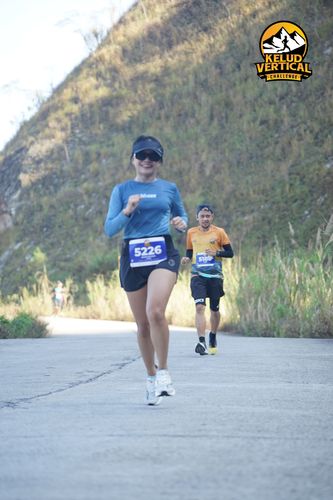 Race photo from Kelud Vertical Challenge 2024
