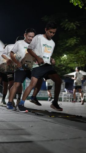 Race photo from ISC - Arutmin Borneo Run 