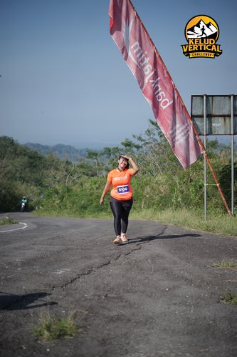 Race photo from Kelud Vertical Challenge 2024