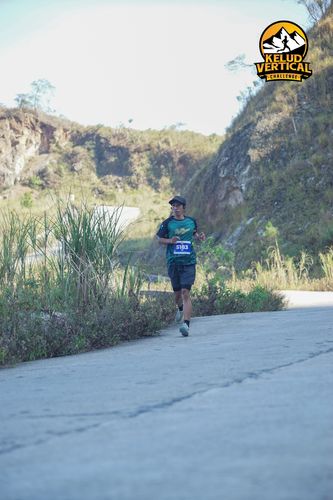 Race photo from Kelud Vertical Challenge 2024