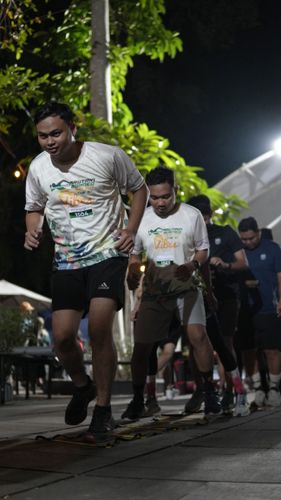 Race photo from ISC - Arutmin Borneo Run 
