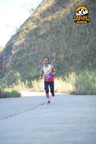 Race photo from Kelud Vertical Challenge 2024
