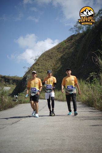 Race photo from Kelud Vertical Challenge 2024