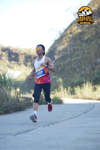 Race photo from Kelud Vertical Challenge 2024