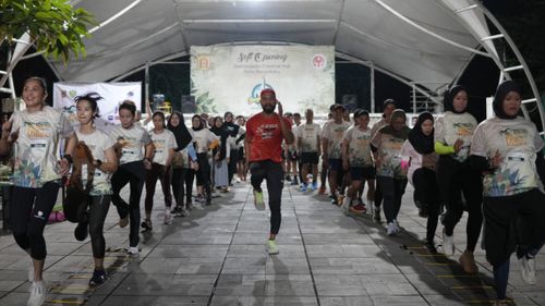 Race photo from ISC - Arutmin Borneo Run 
