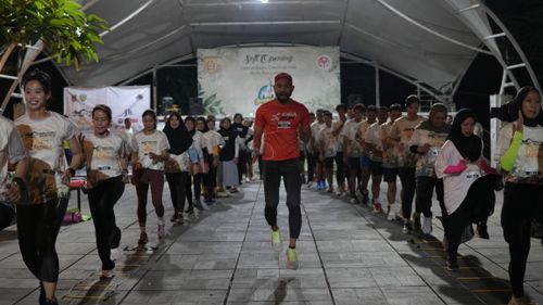 Race photo from ISC - Arutmin Borneo Run 
