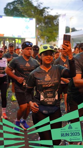 Race photo from Mangkunegaran Run 2025