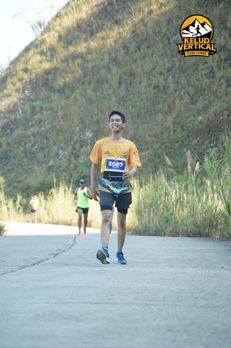 Race photo from Kelud Vertical Challenge 2024