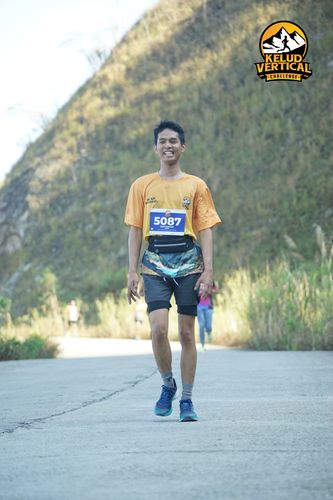 Race photo from Kelud Vertical Challenge 2024
