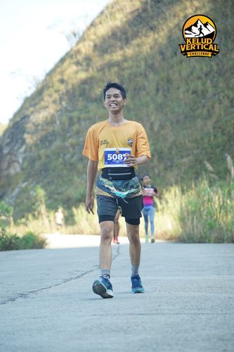 Race photo from Kelud Vertical Challenge 2024