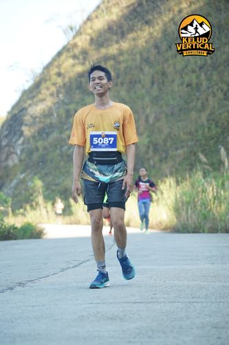 Race photo from Kelud Vertical Challenge 2024