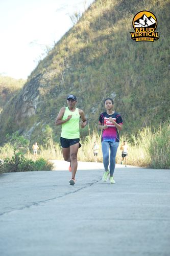 Race photo from Kelud Vertical Challenge 2024