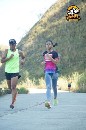 Race photo from Kelud Vertical Challenge 2024