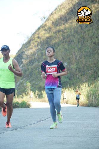 Race photo from Kelud Vertical Challenge 2024