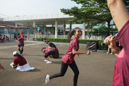 Race photo from Assurance Fun Run 2024