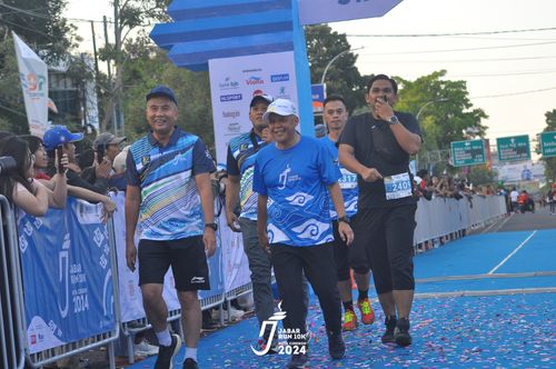 Race photo from Jabar Run 10K 2024